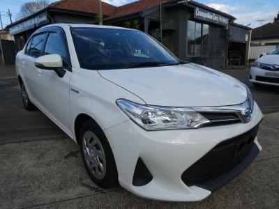 2018 TOYOTA COROLLA AXIO (HYBRID) 4D SEDAN NKE165 for sale in South West