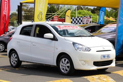 2013 Mitsubishi Mirage ES Hatchback LA MY14 for sale in Melbourne East