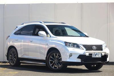 2012 Lexus RX RX350 F Sport Wagon GGL15R MY12 for sale in Melbourne East