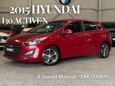 2015 Hyundai i30 Active X Hatchback GD3 Series II MY16 for sale in Sydney - Outer West and Blue Mtns.