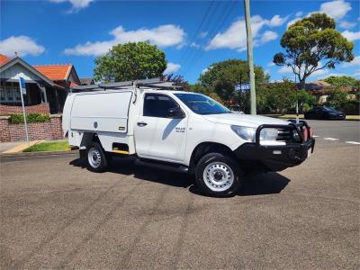 2018 TOYOTA HILUX SR (4x4) C/CHAS GUN126R MY17 for sale in Inner West