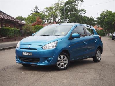 2013 MITSUBISHI MIRAGE ES 5D HATCHBACK LA for sale in Inner West