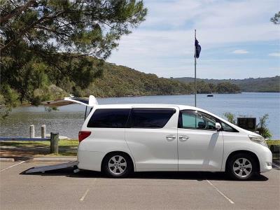 2012 TOYOTA ALPHARD Wheelchair Accessible Vehicle Welcab for sale in Northern Beaches