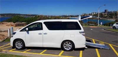2011 TOYOTA VELLFIRE Wheelchair Accessible Vehicle Welcab for sale in Northern Beaches