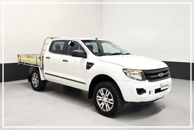 2013 FORD RANGER XL 2.2 (4x4) CREW C/CHAS PX for sale in Perth