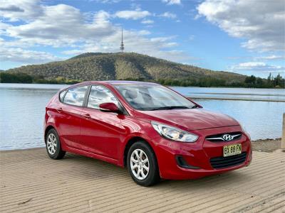 2013 HYUNDAI ACCENT ACTIVE 5D HATCHBACK RB2 for sale in Australian Capital Territory