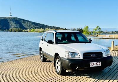 2002 SUBARU FORESTER X 4D WAGON MY03 for sale in Australian Capital Territory