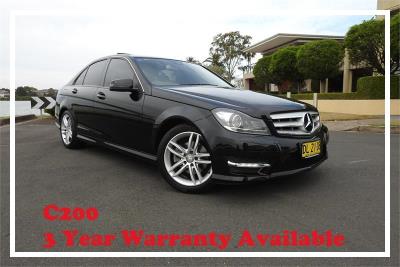 2012 MERCEDES-BENZ C200 BE 4D SEDAN W204 MY12 for sale in Inner West