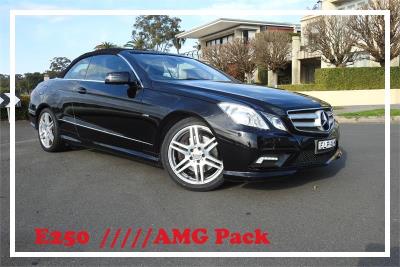 2010 MERCEDES-BENZ E250 CGI AVANTGARDE 2D CABRIOLET 207 for sale in Inner West