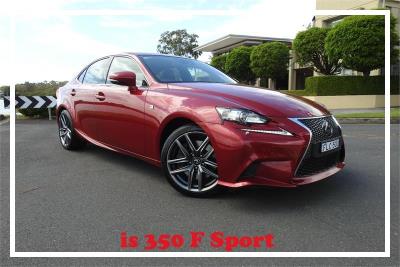 2014 LEXUS IS350 F SPORT 4D SEDAN GSE31R for sale in Inner West