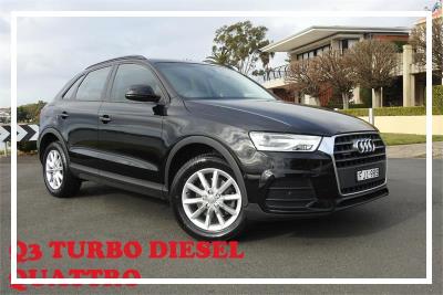 2017 AUDI Q3 2.0 TDI QUATTRO (110kW) 4D WAGON 8U MY17 for sale in Inner West