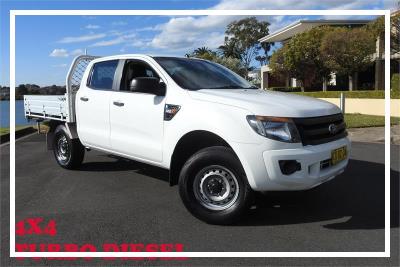 2014 FORD RANGER XL 2.2 (4x4) CREW CAB UTILITY PX for sale in Inner West