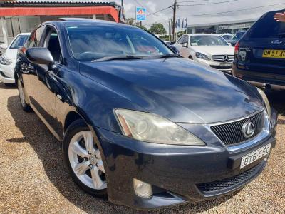 2007 LEXUS IS250 PRESTIGE 4D SEDAN GSE20R for sale in Sutherland