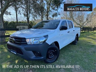 2022 TOYOTA HILUX WORKMATE (4x2) DOUBLE CAB P/UP TGN121R for sale in Sydney - Outer West and Blue Mtns.