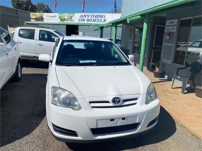 2005 TOYOTA COROLLA ASCENT SECA 5D HATCHBACK ZZE122R for sale in Riverina