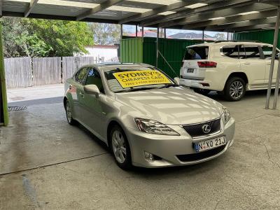 2007 Lexus IS IS250 Prestige Sedan GSE20R for sale in Inner West