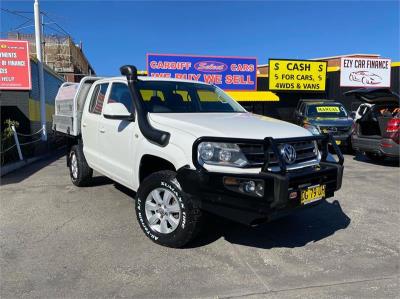 2014 VOLKSWAGEN AMAROK TDI400 (4x4) DUAL C/CHAS 2H MY14 for sale in Newcastle and Lake Macquarie