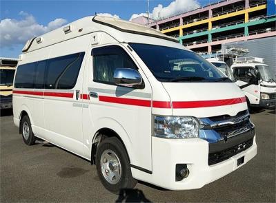 2015 TOYOTA HIACE 4WD Ambulance Camper 4WD SLWB Extra High Roof Camper TRH226R MY15 UPGRADE 2015 for sale in Sydney - Ryde