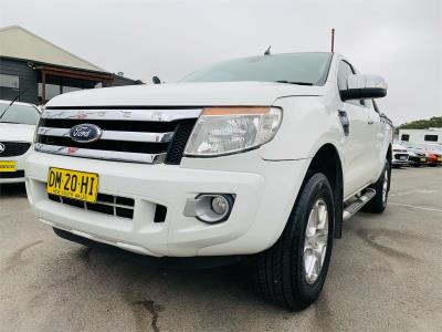 2012 FORD RANGER XLT 3.2 HI-RIDER (4x2) CREW CAB P/UP PX for sale in Newcastle and Lake Macquarie