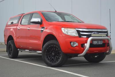 2014 FORD RANGER XLT 3.2 (4x4) DUAL CAB UTILITY PX for sale in Shepparton