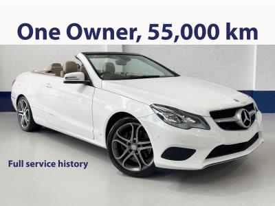 2013 Mercedes-Benz E-Class E200 Cabriolet A207 MY13 for sale in Northern Beaches