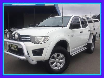 2012 MITSUBISHI TRITON GLX (4x4) DOUBLE CAB UTILITY MN MY12 for sale in Blacktown