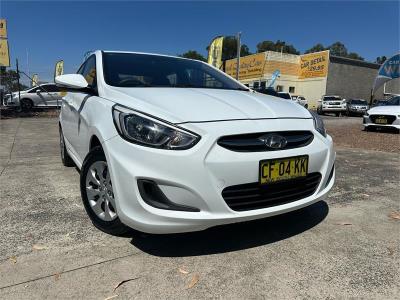 2015 HYUNDAI ACCENT ACTIVE 4D SEDAN RB2 MY15 for sale in Newcastle and Lake Macquarie