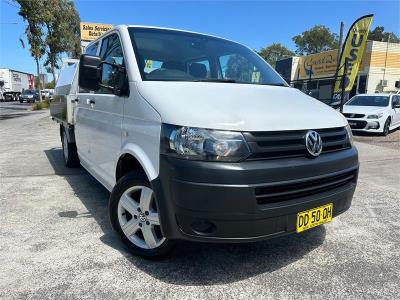 2013 VOLKSWAGEN TRANSPORTER TDI 400 LWB DUAL C/CHAS T5 MY13 for sale in Newcastle and Lake Macquarie