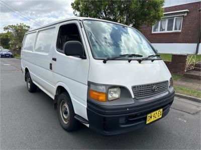 2001 TOYOTA HIACE 4D LONG VAN RZH113R for sale in Inner West