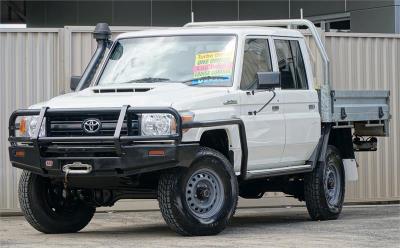 2019 TOYOTA LANDCRUISER WORKMATE (4x4) DOUBLE C/CHAS VDJ79R MY18 for sale in Windsor / Richmond