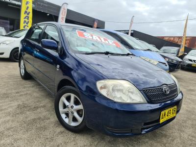 2003 TOYOTA COROLLA CONQUEST SECA 5D HATCHBACK ZZE122R for sale in Sydney - Inner South West