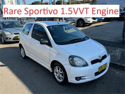 2001 TOYOTA ECHO SPORTIVO 3D HATCHBACK NCP13R for sale in Inner West