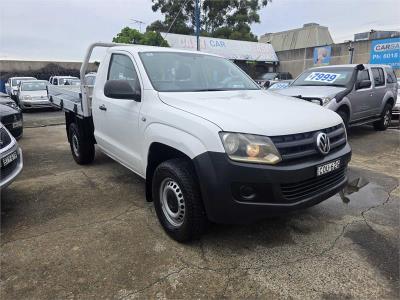 2013 VOLKSWAGEN AMAROK TDI400 (4x4) C/CHAS 2H MY13 for sale in Kogarah