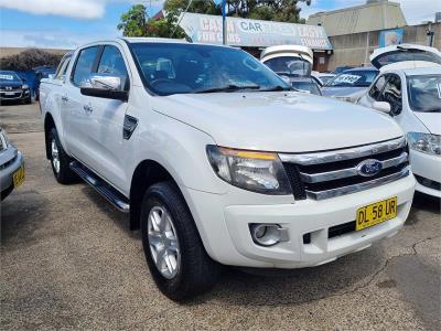 2015 FORD RANGER XLT 3.2 HI-RIDER (4x2) CREW CAB P/UP PX for sale in Kogarah