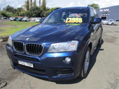 2012 BMW X3 xDRIVE20d 4D WAGON F25 for sale in Sydney - South West