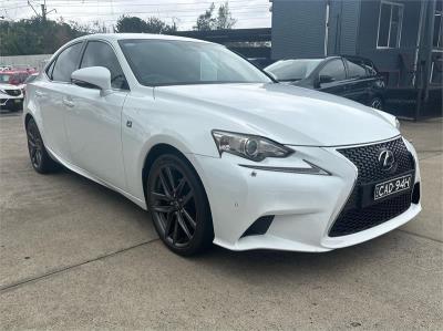 2013 Lexus IS IS250 F Sport Sedan GSE30R for sale in Parramatta