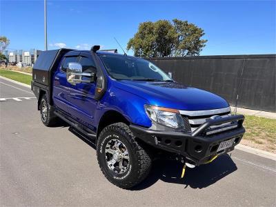 2013 FORD RANGER XLS 3.2 (4x4) DUAL CAB UTILITY PX for sale in Melbourne - West