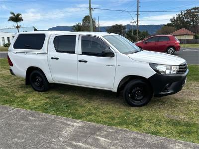 2019 TOYOTA HILUX WORKMATE DOUBLE CAB P/UP TGN121R MY19 for sale in Illawarra