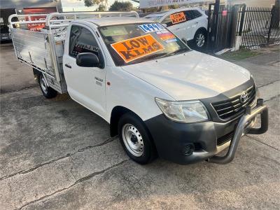 2013 TOYOTA HILUX WORKMATE C/CHAS TGN16R MY12 for sale in Newcastle and Lake Macquarie