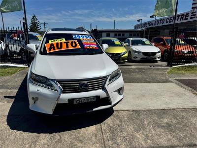 2013 LEXUS RX450h SPORTS LUXURY 4D WAGON GYL15R MY12 for sale in Newcastle and Lake Macquarie