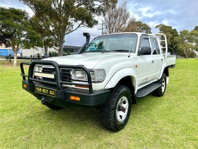 1995 TOYOTA LANDCRUISER DX (4x4) 4D WAGON HZJ80R for sale in Outer East