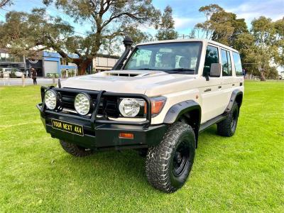 2017 TOYOTA LANDCRUISER WORKMATE (4x4) 4D WAGON LC70 VDJ76R MY17 for sale in Outer East