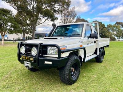 2016 TOYOTA LANDCRUISER WORKMATE (4x4) C/CHAS VDJ79R MY12 UPDATE for sale in Outer East