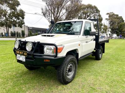 2017 TOYOTA LANDCRUISER WORKMATE (4x4) C/CHAS LC70 VDJ79R MY17 for sale in Outer East