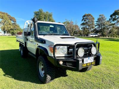 2016 TOYOTA LANDCRUISER WORKMATE (4x4) C/CHAS LC70 VDJ79R MY17 for sale in Outer East