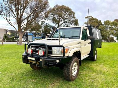 2018 TOYOTA LANDCRUISER GXL (4x4) C/CHAS VDJ79R for sale in Outer East