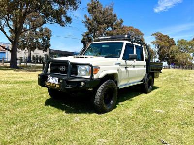 2020 TOYOTA LANDCRUISER WORKMATE (4x4) C/CHAS VDJ79R MY18 for sale in Outer East