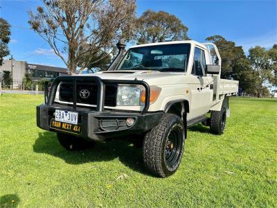 2012 TOYOTA LANDCRUISER WORKMATE (4x4) C/CHAS VDJ79R 09 UPGRADE for sale in Outer East