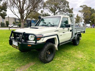 2012 TOYOTA LANDCRUISER WORKMATE (4x4) C/CHAS VDJ79R 09 UPGRADE for sale in Outer East