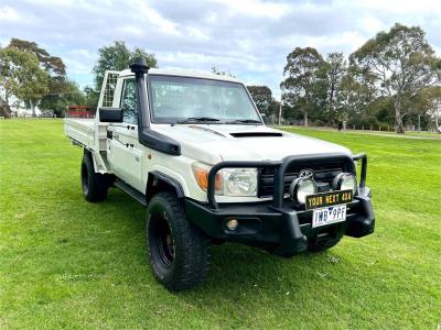 2012 TOYOTA LANDCRUISER WORKMATE (4x4) C/CHAS VDJ79R MY12 UPDATE for sale in Outer East